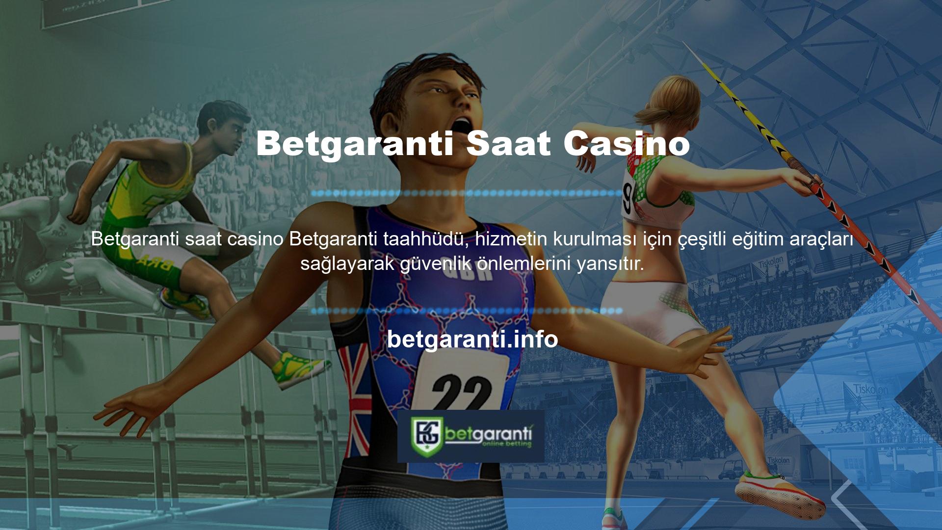 Betgaranti ayrıca müşteri hizmetleri sağlar ve kesintisiz gerçek zamanlı hizmet sağlayan basit bir UI tasarımı ile iletişim hatlarını destekler