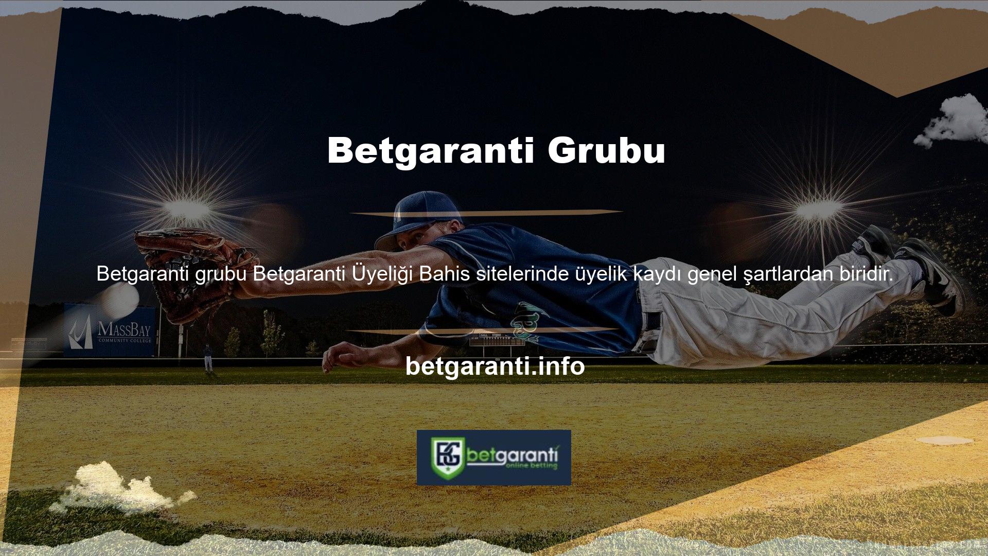Bir bahis sitesi olan Betgaranti, yayınlar yapmaktadır