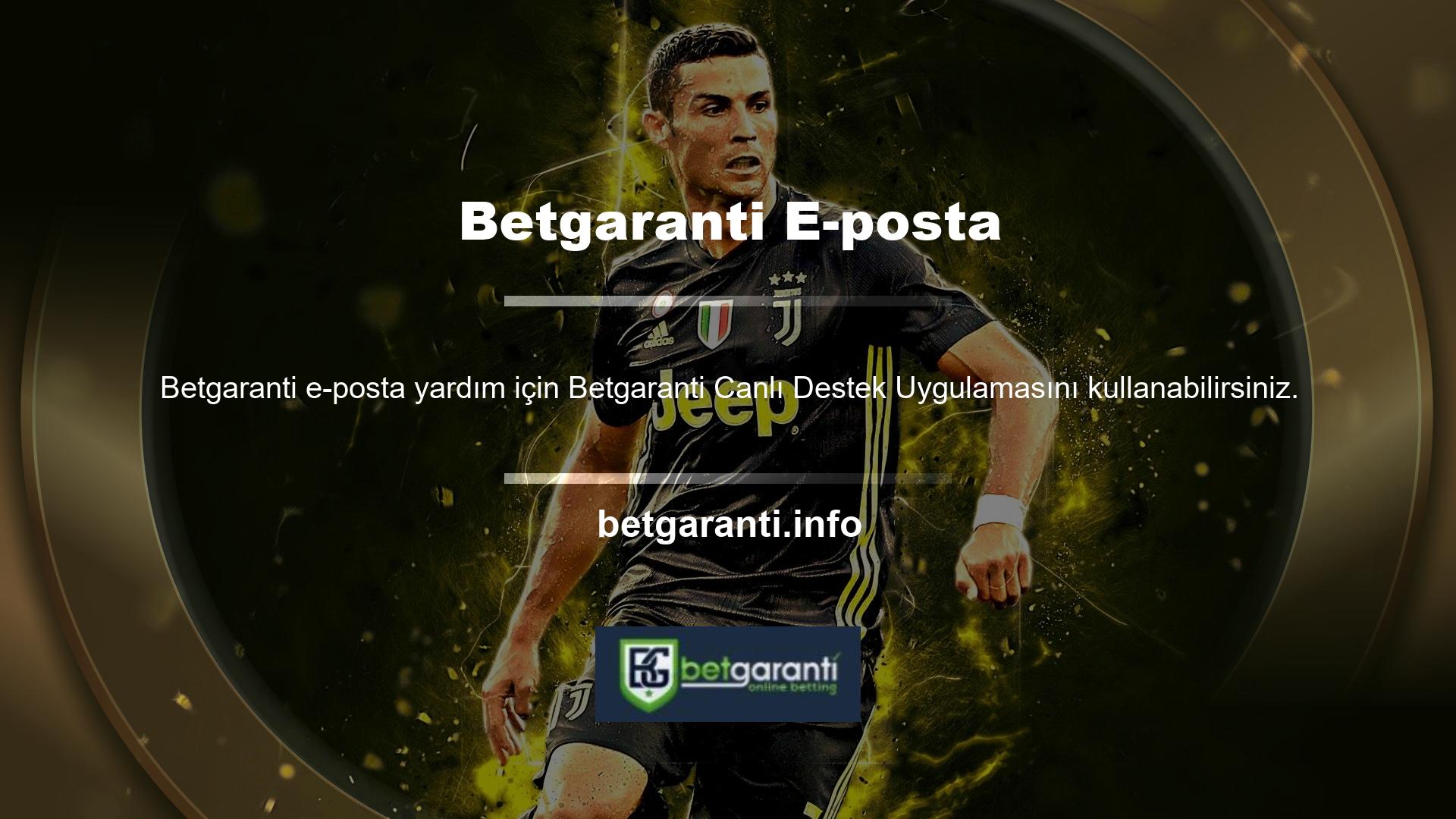 Betgaranti Gaming sitesi, mesajlaşma seçeneklerini kullanarak üyelerine destek hizmetleri sunmaktadır