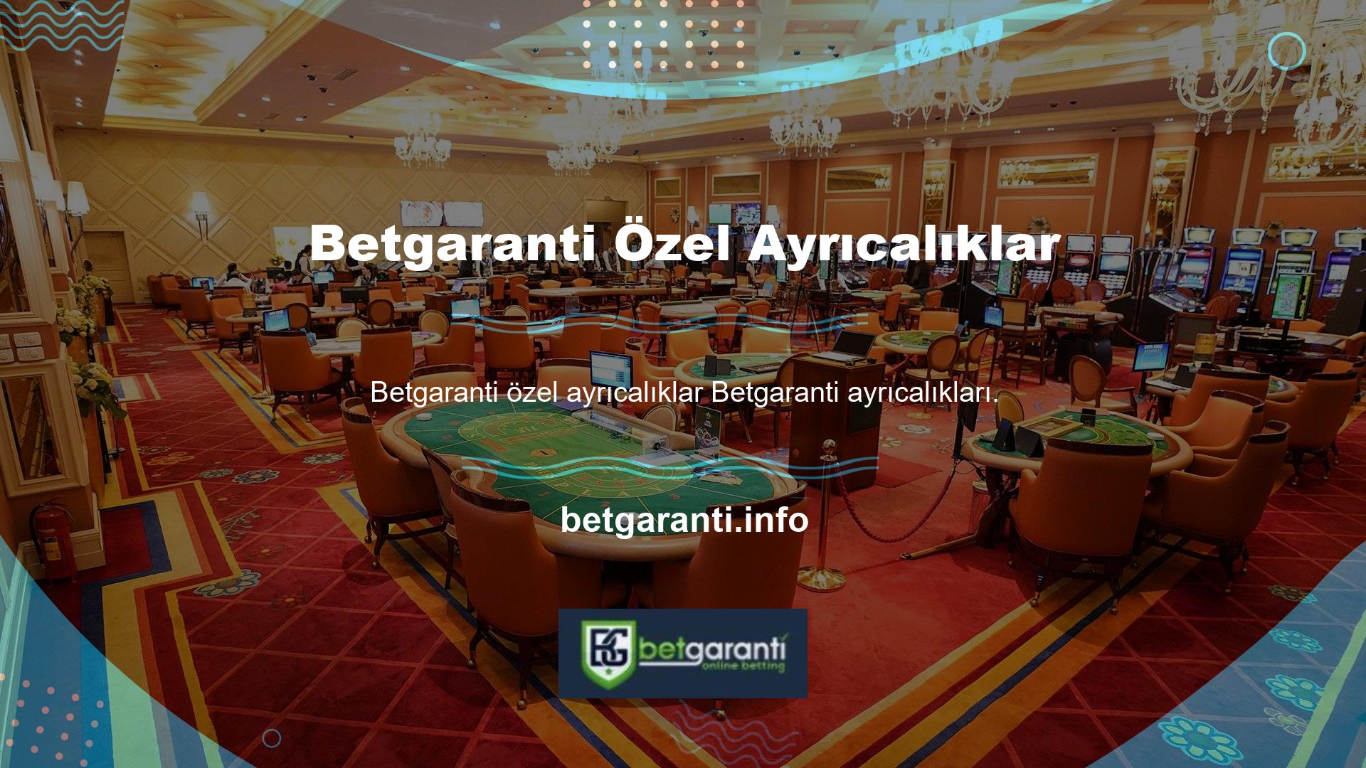 Sunuyoruz, Betgaranti ayrıcalıklarının farklı içeriğini sunan özel bir bahis sitesinden bahsediyoruz, rekabetten bir adım önde olan bir kanal